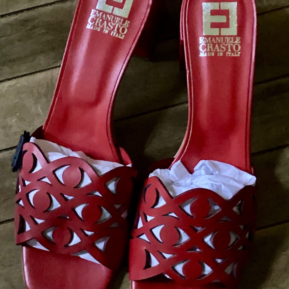 Italian Emanuel Crasto Slide Sandals 42